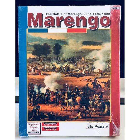 BRAND NEW! 1995 THE GAMERS #6-02 THE BATTLE OF MORENGO JUNE 14TH 1800 BRIGADE